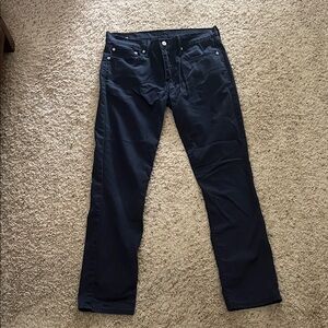 Levi's Men's Dark Blue Straight Jeans